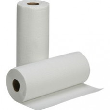 SKILCRAFT Kitchen Roll Paper Towels - 85 Sheets/Roll - White - Paper - Absorbent, Perforated, Chlorine-free - For Kitchen - 30 / Box