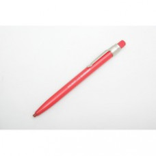 SKILCRAFT China Marker Wax Pencil - Refillable - Red Lead - Red Barrel - 1 Dozen
