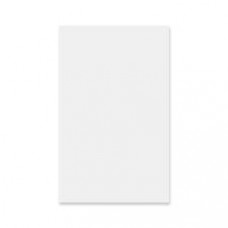 SKILCRAFT Writing Pad - 100 Sheets - Plain - Glue - 16 lb Basis Weight - 5