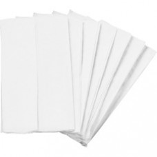 SKILCRAFT Standard Size Table Napkin - 1 Ply - White - Paper - 1000 / Box