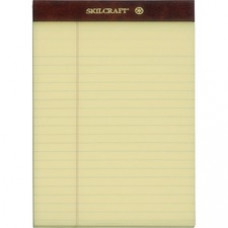 SKILCRAFT Writing Pad - 50 Sheets - 0.31