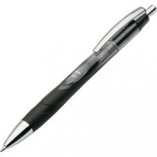 SKILCRAFT Vista Retractable Gel Pen - 0.7 mm Pen Point Size - Refillable - Black Gel-based Ink - 12 / Dozen