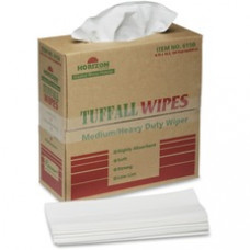 SKILCRAFT Tuffall Wipes Medium/Heavy Duty Wiper - Wipe - 9.75