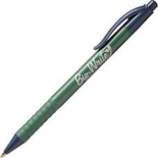 SKILCRAFT Bio-Write 7520-01-578-9301 Ballpoint Pen - Medium Pen Point - Refillable - Blue - Bioplastic Barrel - 1 Dozen