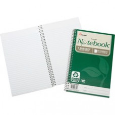 SKILCRAFT 1 Subject Spiral Notebook - 80 Sheets - Wire Bound - 17 lb Basis Weight - 6