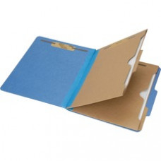 SKILCRAFT Pocket Style 6-part Letter Classification Folders - Letter - 8 1/2