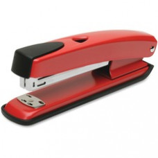 SKILCRAFT Contemporary Desktop Stapler - 20 Sheets Capacity - 210 Staple Capacity - Full Strip - Red