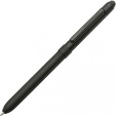 SKILCRAFT Ink Pen/Pencil Multifunction Stylus - Medium Pen Point - 0.5 mm Pen Point Size - Red, Black - Black Steel Barrel - 1 Each