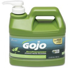 SKILCRAFT GOJO EcoPreferred Pumice Hand Cleaner - Lime Scent - 1 gal (3.8 L) - Dirt Remover, Grease Remover, Soil Remover - Hand - Gray - Heavy Duty, Bio-based - 6 / Box