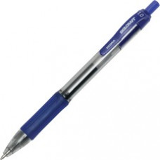 SKILCRAFT Zebra Retractable Gel Pen - Bold Pen Point - 1 mm Pen Point Size - Conical Pen Point Style - Retractable - Blue Water Based, Gel-based Ink - Black Barrel - 1 Dozen - TAA Compliant