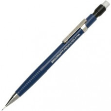 SKILCRAFT Push Action Mechanical Pencil - 0.7 mm Lead Diameter - Refillable - Blue Plastic Barrel - 1 Dozen