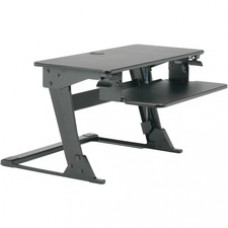SKILCRAFT Sit Stand Workstation - 35 lb Load Capacity - 36