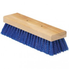 SKILCRAFT FlexSweep Deck Scrub Brush - Poly Bristle - 1 Each