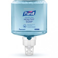 SKILCRAFT PURELL Naturally Clean Healthy Soap - Natural Scent - 40.6 fl oz (1200 mL) - Dirt Remover, Kill Germs, Grime Remover - Hand - Blue - Hygienic, Preservative-free, Paraben-free, Phthalate-free, Dye-free, Fragrance-free - 2 / Box