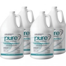 AbilityOne PURE Hard Surface Disinfectant - Ready-To-Use - 128 fl oz (4 quart) - 4 / Box - Colorless