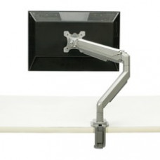 SKILCRAFT Mounting Arm for Monitor - Silver Gray - Height Adjustable - 1 Display(s) Supported - 34
