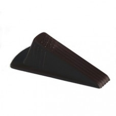 SKILCRAFT Wedge-Style Doorstop - Non-slip, Heavy Duty, Impact Resistant - Vulcanized Rubber - 1.3