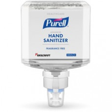 SKILCRAFT Hand Sanitizer Foam Refill - 40.6 fl oz (1200 mL) - Touchless Dispenser - Kill Germs - Hand, Skin - Fragrance-free, Bio-based, Dye-free - 2 / Box