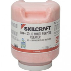 SKILCRAFT Multipurpose Cleaner/Degreaser - 80 oz (5 lb) - Pleasant ScentJar - 2 / Box - Purple