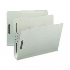 Nature Saver 1/3-cut Pressboard Fastener Folders - Letter - 8 1/2