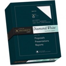 Southworth Diamond White Business Paper - Letter - 8 1/2