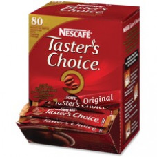 Nestle Professional Taster's Choice Original Coffee Packets Instant - Original Blend - 0.1 oz Per Packet - 80 Stick - 80 / Box