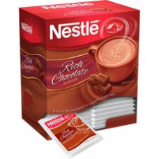 Nestle Professional Rich Hot Chocolate Packets - Powder - Chocolate Flavor - 0.71 oz - 50 / Box