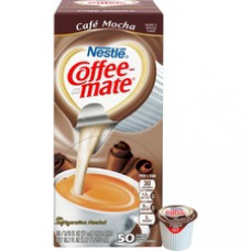 Nestlé® Coffee-mate® Coffee Creamer Café Mocha - liquid creamer singles - Cafe Mocha Flavor - 0.38 fl oz (11 mL) - 50/Box - 1 Serving