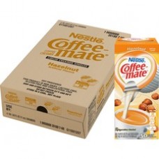 Nestlé® Coffee-mate® Coffee Creamer Hazelnut - liquid creamer singles - Hazelnut Flavor - 0.38 fl oz (11 mL) - 200/Carton - 50 Per Box - 1 Serving