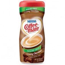 Nestlé® Coffee-mate® Coffee Creamer Sugar-Free Creamy Chocolate -10.2oz Powder Creamer - Creamy Chocolate Flavor - 0.64 lb (10.20 oz) - 1Each