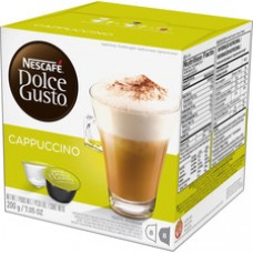Nescafe Dolce Gusto Pod Cappuccino Coffee - Compatible with Majesto Automatic Coffee Machine - 16 / Box