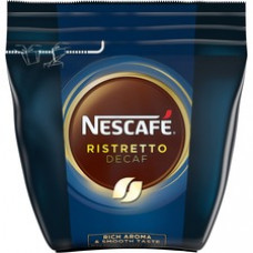 Nescafe Ristretto Decaf Coffee - Dark - 8.8 oz Per Pouch - 4 / Carton