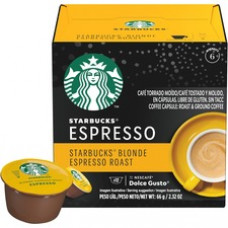 Starbucks® Coffee by NESCAFE Pod Espresso Dolce Gusto Coffee - Compatible with Nescafe Dolce Gusto - Blonde - 1.9 oz - 24