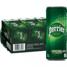 Perrier Original Carbonated Mineral Water - Ready-to-Drink - 8.45 fl oz (250 mL) - 10 / Pack