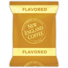 New England French Vanilla Coffee - Light/Medium - 2.5 oz Per Pack - 24 / Carton