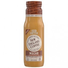 New England Bottle Mocha Iced Coffee - 11 fl oz - 12 / Carton