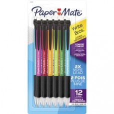 Paper Mate Write Bros. Classic Mechanical Pencils - #2 Lead - 0.7 mm Lead Diameter - 1 Dozen