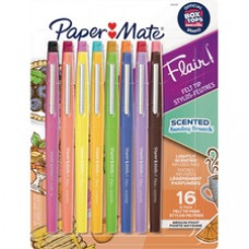 Paper Mate Flair Scented Pens - Medium Pen Point - 0.7112 mm Pen Point Size - Multicolor Water Based Ink - 1 Each