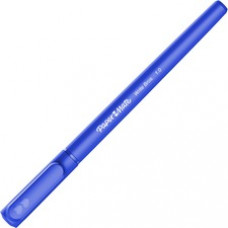 Paper Mate Write Bros. Ballpoint Stick Pens - Medium Pen Point - Blue - Blue Barrel - 1 Dozen