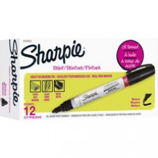 Sharpie Oil-based Paint Markers - Medium Marker Point - Black Oil Based Ink - 1 Dozen