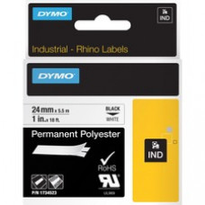 Dymo Rhino Permanent Polyester Tape - Permanent Adhesive - 15/16