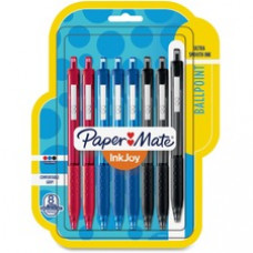 Paper Mate Inkjoy 300 RT Ballpoint Pens - 1 mm Pen Point Size - Assorted - Assorted Barrel - 8 / Pack