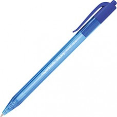 Paper Mate InkJoy 100 RT Pens - Medium Pen Point - 1 mm Pen Point Size - Blue - Translucent Barrel - 12 / Dozen