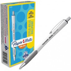 Paper Mate InkJoy 700 RT Ballpoint Pens - 1 mm Pen Point Size - Black - White Barrel - 12 / Dozen