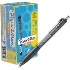 Paper Mate Inkjoy 300 RT Ballpoint Pens - 1 mm Pen Point Size - Black - Black Barrel - 36 / Pack