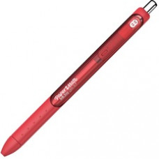 Paper Mate InkJoy Gel Pen - 0.7 mm Pen Point Size - Red Gel-based Ink - Red Barrel - 12 / Box