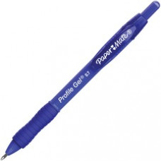 Paper Mate Profile Gel 0.7mm Retractable Pen - 0.7 mm Pen Point Size - Retractable - Blue Gel-based Ink - 36 / Box