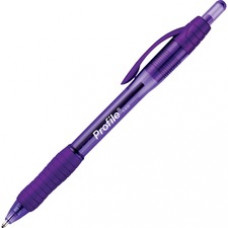 Paper Mate Profile Retractable Ballpoint Pens - Super Bold Pen Point - 1.4 mm Pen Point Size - Bullet Pen Point Style - Purple Gel-based Ink - Purple Barrel - 12 / Dozen