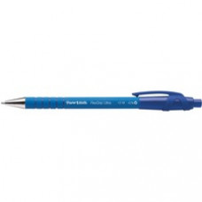 Paper Mate Flexgrip Ultra Retractable Pens - Medium Pen Point - Refillable - Blue - Rubber Barrel