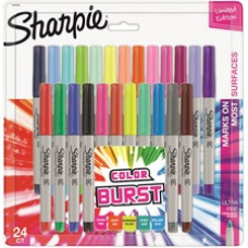 Sharpie Color Burst Ultra Fine Markers - Ultra Fine Marker Point - 24 / Pack